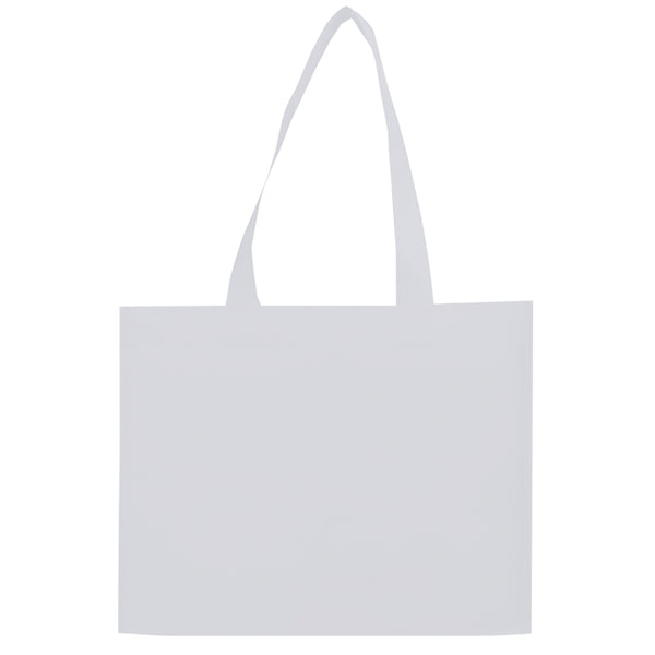 Budget Custom Matte Laminated Non Woven Shopper Tote Bag-BG