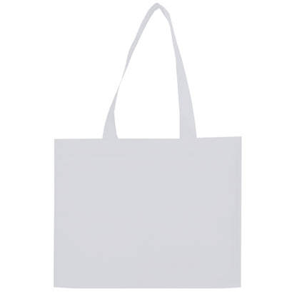 Budget Custom Matte Laminated Non Woven Shopper Tote Bag-BG