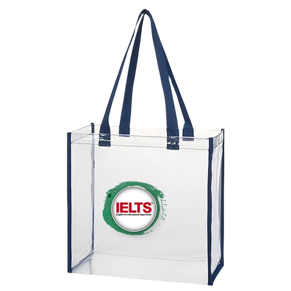 Budget Custom Clear Tote Bag