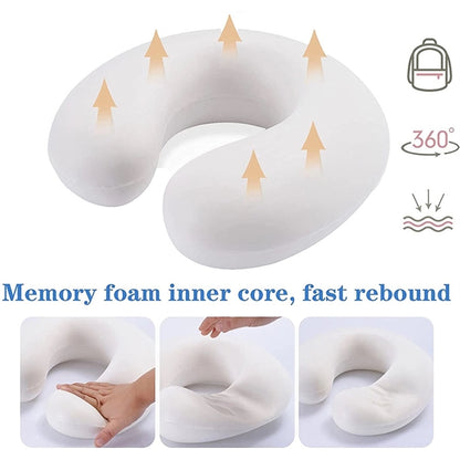 100% Pure Memory Foam Travel Pillow