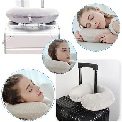 Memory Foam Travel Pillow