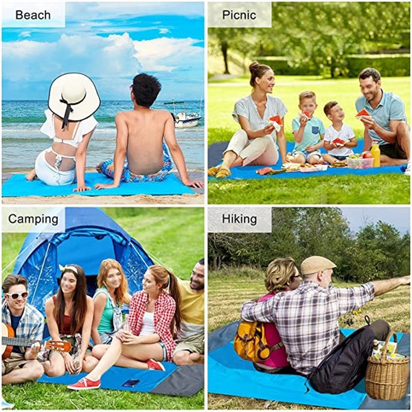 Sand proof Beach Mat Portable Picnic Blanket