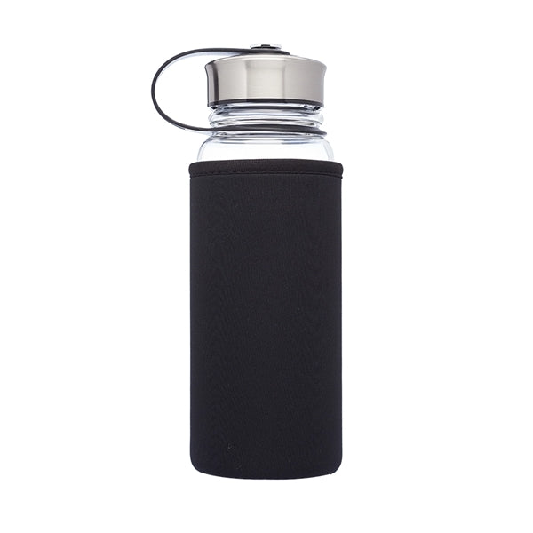 25 oz. Kangaroo Glass Sports Bottles in Neoprene Pouch