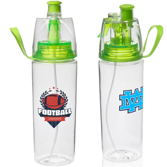 19.5 oz. Cool Down Tritan Sports Bottle w/ Spritzer Function