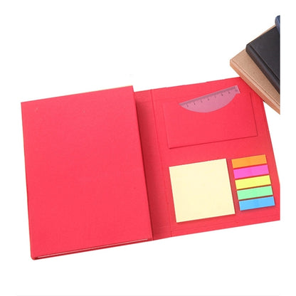 Sticky Notes Notebook with Pen/Ruler/Pencil/Eraser/Sharpener
