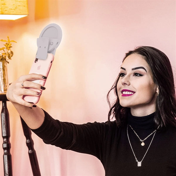 Rechargeable Selfie Ring Light with Mirror