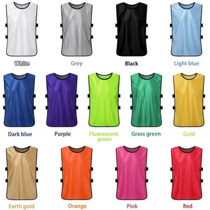 Unisex 160 GSM Birdseye Mesh Performance Training Pinnies