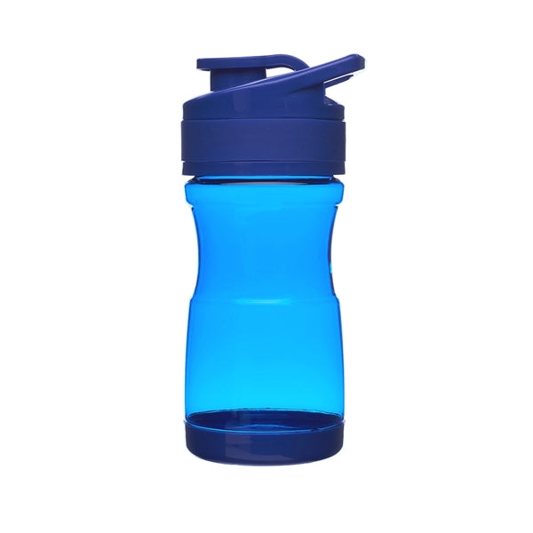 20 oz BPA free Brawny Plastic Sports Bottle with Flip Lid