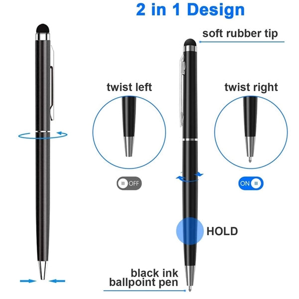 Aluminum Stylus Ballpoint Pen