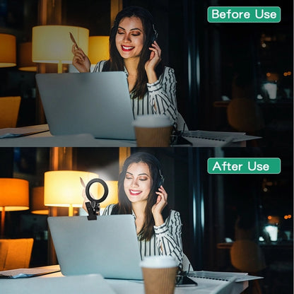 Clip on Selfie Ring Light 4.5 in
