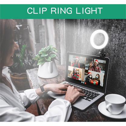 Clip on Selfie Ring Light 4.5 in
