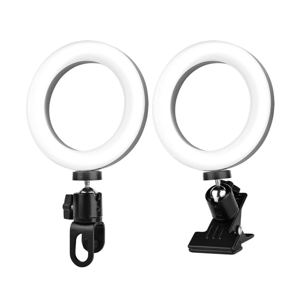Clip on Selfie Ring Light 4.5 in