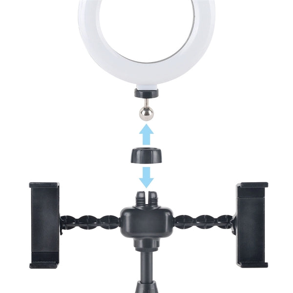 6 In Selfie Ring Light Phone Tablet Stand