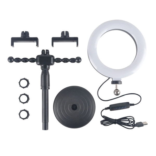6 In Selfie Ring Light Phone Tablet Stand