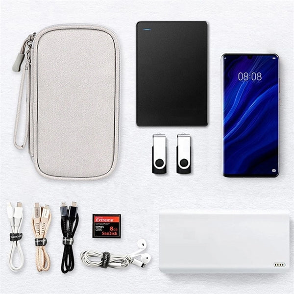 Double Layer Portable Cable Storage Bag