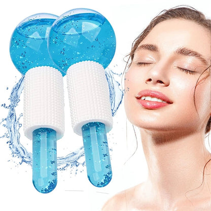 2pcs Ice Globes for Facials Skin Massagers