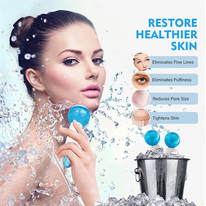 2pcs Ice Globes for Facials Skin Massagers