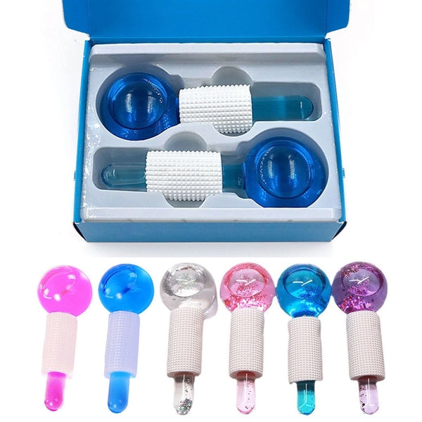 2pcs Ice Globes for Facials Skin Massagers
