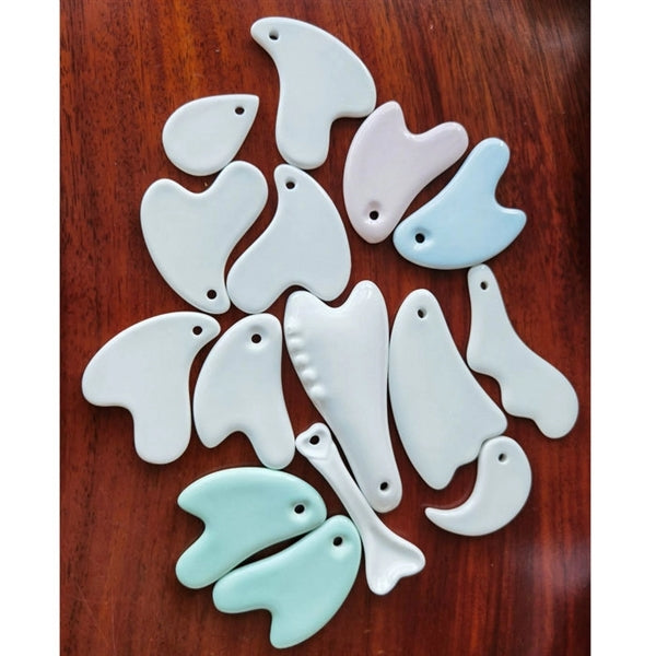 New Ceramic Facial Guasha Board