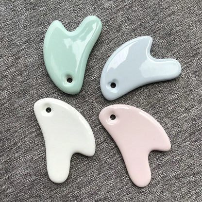 New Ceramic Facial Guasha Board