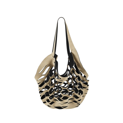 Seaside Tote - Burlap Neoprene