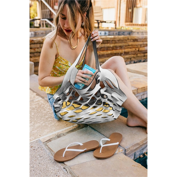 Seaside Tote - Heathered Jersey Knit Neoprene