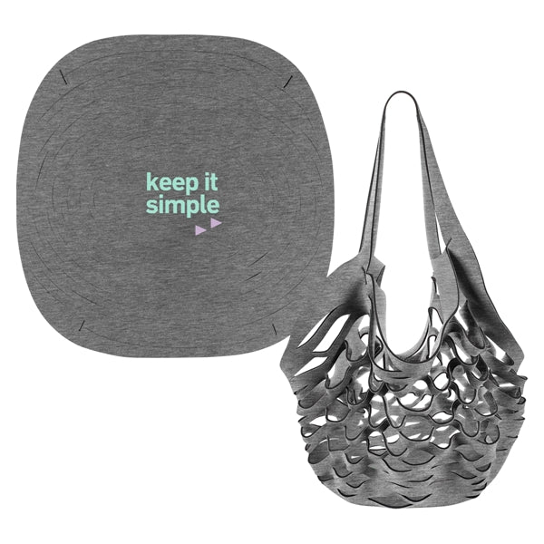 Seaside Tote - Heathered Jersey Knit Neoprene