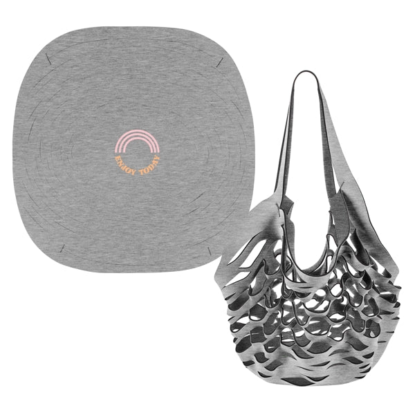 Seaside Tote - Heathered Jersey Knit Neoprene