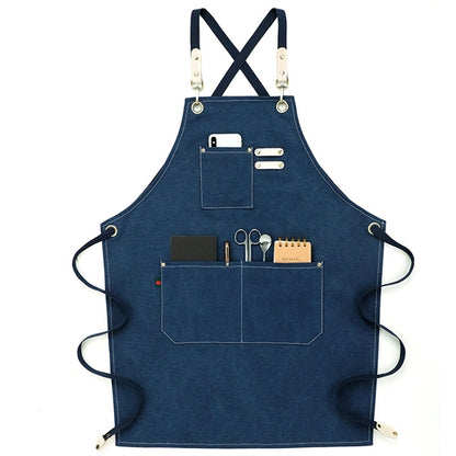 Canvas Working Apron with Pockets
