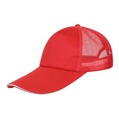 Cotton Snapback Mesh Trucker Cap