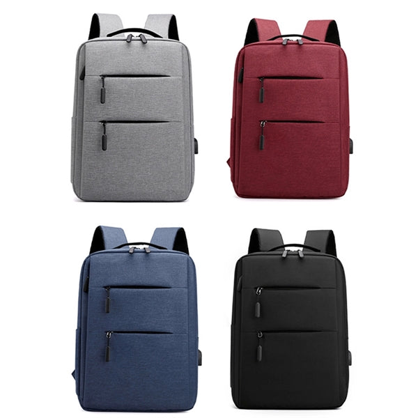 17 Inch Travel Laptop Backpack With USB Charging