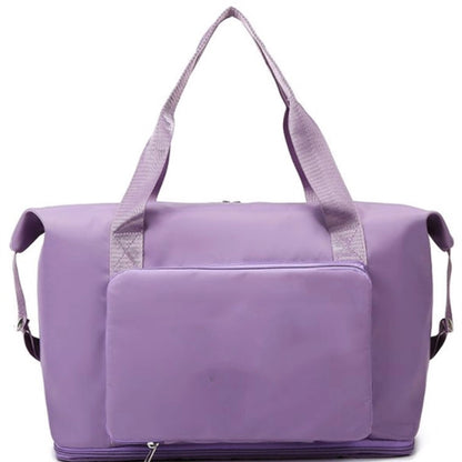 Foldable Wet And Dry Travel Tote Bag