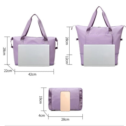 Foldable Wet And Dry Travel Tote Bag