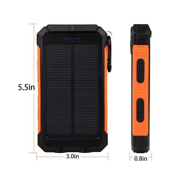 10000Mah Solar Power Bank