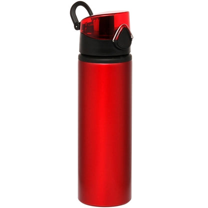 25 oz. Aluminum Carabiner Sports Bottle w/ Push Release Cap
