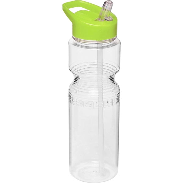 28 oz. BPA free Easy-grip Bike Bottle with flip top straw