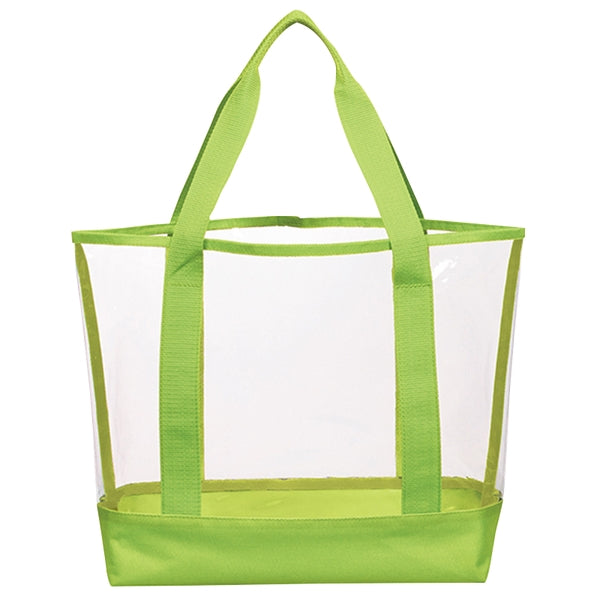 Budget Custom Clear Casual Tote Bag