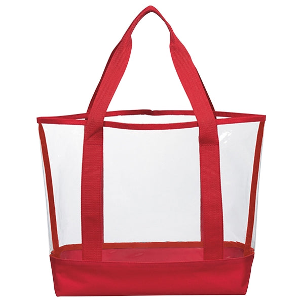 Budget Custom Clear Casual Tote Bag