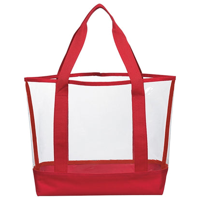 Budget Custom Clear Casual Tote Bag - BG