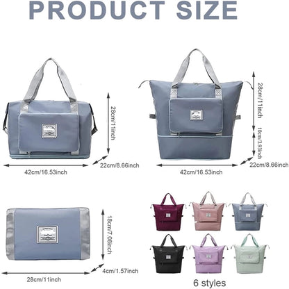 Foldable Travel Duffel Bag Tote