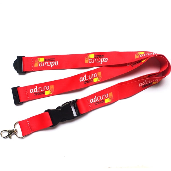 Dye-Sublimated buckle release Lanyards w/ Safety Breakaway