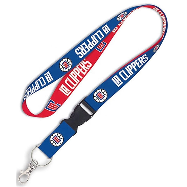 1" Sublimated Lanyard w/ Buckle Release Badge Holder