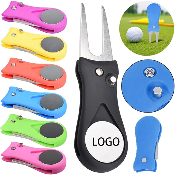 Foldable Golf Divot Tools