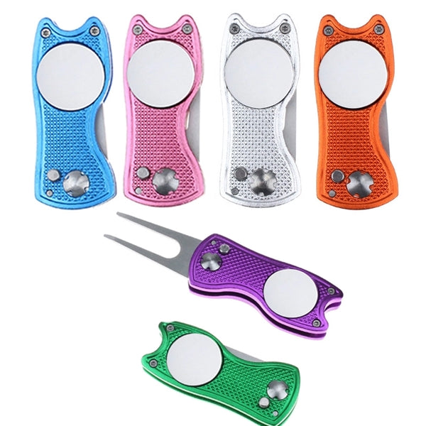 Foldable Golf Ball Marker Divot Tools