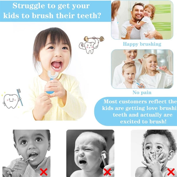 U-Shaped Kids Toothbrush