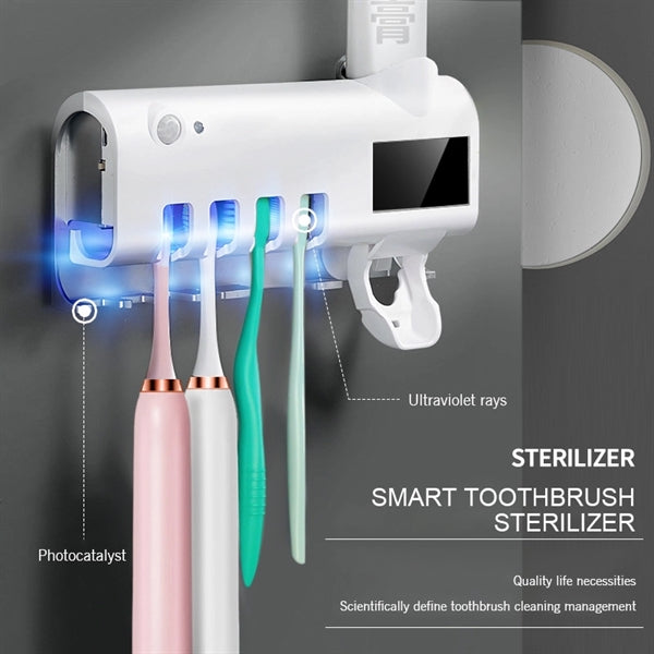 Toothbrush Holder with UV Sterilizer