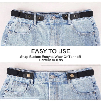 22" Kid's Buckle-free Elastic Belt