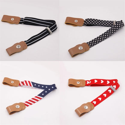 22" Kid's Buckle-free Elastic Belt