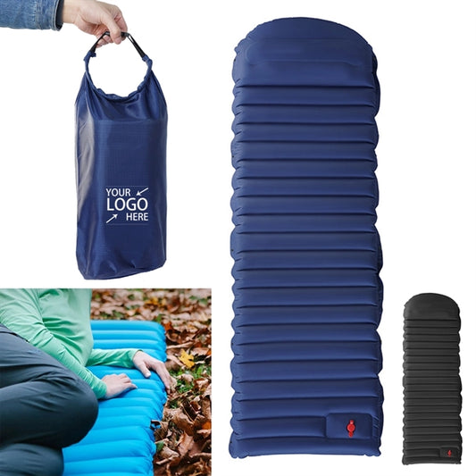 Camping Sleeping Pad With Pillow