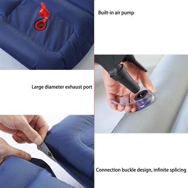 Camping Sleeping Pad With Pillow
